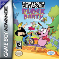Cartoon Network Block Party GameBoy Advance US box art